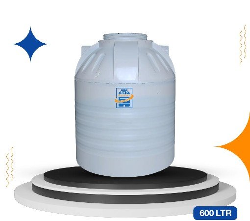 600-Liter Tank Plastic Water Tank in Afghanistan