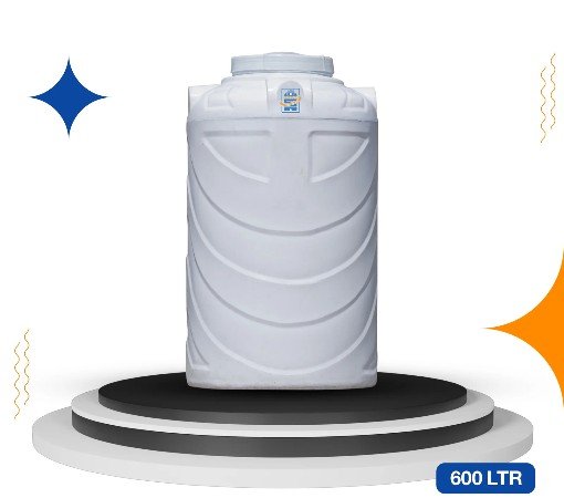 600-Liter Tank Plastic Water Tank in Afghanistan