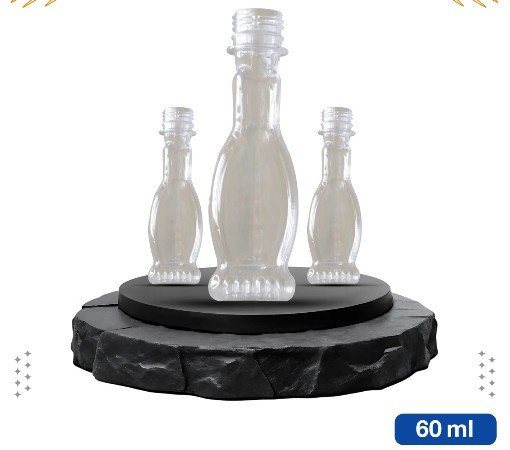 60ml Bottle Plastic Bottle in Afghanistan